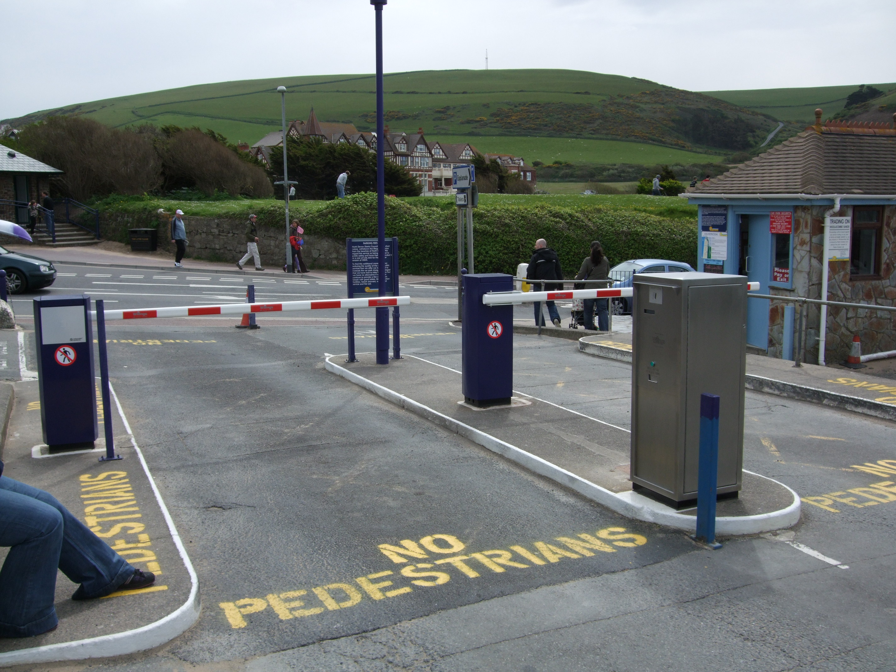 Coin Operated Barrier